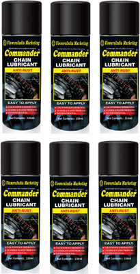 VIEWERSINDIA Chain Lube Spray 900 ml CCL1502426 Chain Oil(900 ml, Pack of 6)