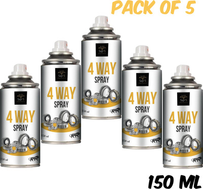 SAPI'S 4Way-Sapray150ml 4way-Spray Brake Oil(750 ml, Pack of 5)