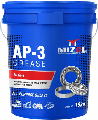 Mizol New Pack Of Premium Quality 18kg AP-3 NLGI-3 Automotive & Non Automotive Bearing Grease(18 kg, Pack of 1)