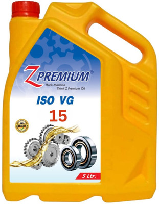 Z Premium ZPremium Industrial Lubricantion Oil For Hydraulic Systems Gearboxes And Gear, Bearings And Circulating Systems ISO VG 15 High Performance Engine Oil(5 L, Pack of 1)