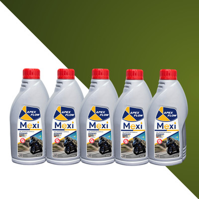 Mexi Apex Flow 900ML (Pack of 5) (M06) 20W40 SL Multi-Grade Engine Oil(900 ml, Pack of 5)