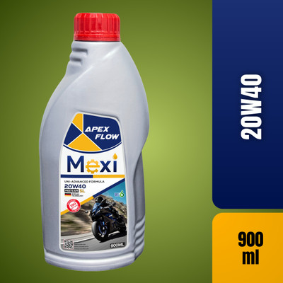 Mexi Apex Flow 900ML (Pack of 1) (M08) 20W40 SL Multi-Grade Engine Oil(900 ml, Pack of 1)