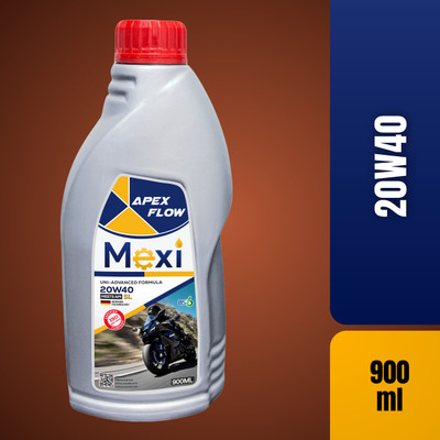 Mexi Apex Flow 900ML (Pack of 1) (M11) 20W40 SL Multi-Grade Engine Oil(900 ml, Pack of 1)