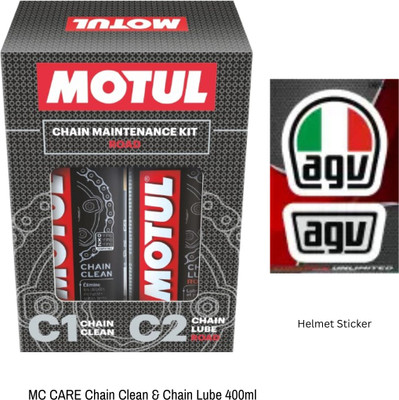 MOTUL MTCD-061 AGU STICKER MC CARE C1-C2 800ml Chain Oil(800 ml, Pack of 3)