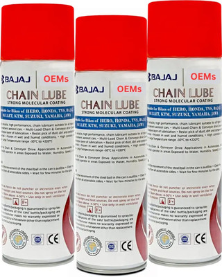Wonderfill Super Saver Pack 3 Strong Molecular Coat Chain Lube oil Pack of 3 Chain Oil(1500 ml, Pack of 3)