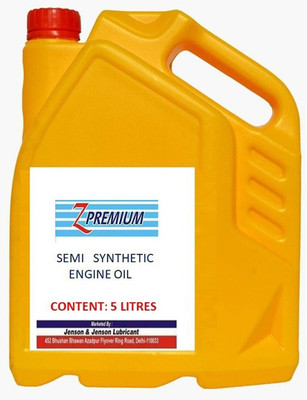 Z Premium Z-SEMI SYNTHETIC_ENG_5L Synthetic Blend Engine Oil(5 L, Pack of 1)