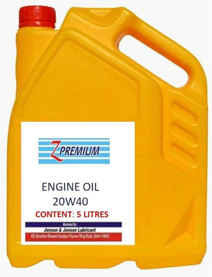 Z Premium Z-ZP_1033_ENG_20W40_CH41 Full-Synthetic Engine Oil(5 L)