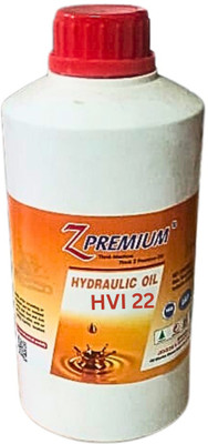 Z Premium ZPremium Hydraulic Oil HVI 22 High-Performance Hydraulic Oil Superior Anti-Wear Lubricant for Industrial Machinery and Compressors 5 Ltr High Performance Engine Oil(1 L, Pack of 1)