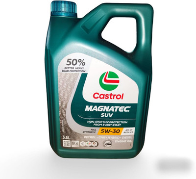 Castrol MAGNATEC SUV 5W30 API SP ACEA C3 CASTROL MAGNATEC 5W30 Full-Synthetic Engine Oil(3.5 L, Pack of 1)