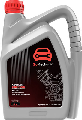GoMechanic Acceler 5W30 API SN+ SEPLOL012 Full-Synthetic Engine Oil(3 L, Pack of 1)