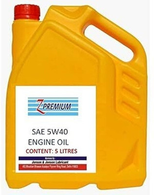 Z Premium Z-ZA_A1175_SAE5W40ENG_D1 Multi-Grade Engine Oil(5 L, Pack of 1)