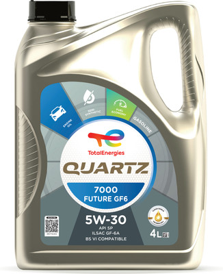 Total Energies Quartz Future 7000 5W-30 Synthetic Blend Engine Oil(4 L)