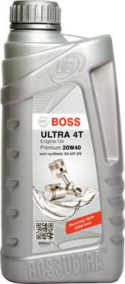 Moto Boss Ultra 20W40 900ml Synthetic Blend Engine Oil