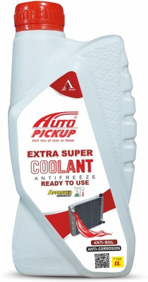 AUTO PICKUP Premium Quality Extra Super Anti-Freeze Ready to Use Red Coolant Coolant Red(1 L, Pack of 1)