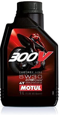 MOTUL 300V Factory Line 4T 15w50 Engine Oil Synthetic Blend Engine Oil(1 L)