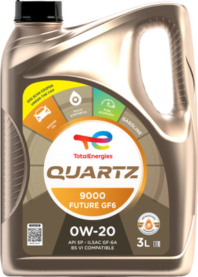 Total Energies Quartz 9000 0W-20 Full-Synthetic Engine Oil(3 L)