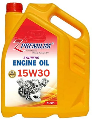 Z Premium Z-Engine Oil 15w30 5L Full-Synthetic Engine Oil(5 L, Pack of 1)