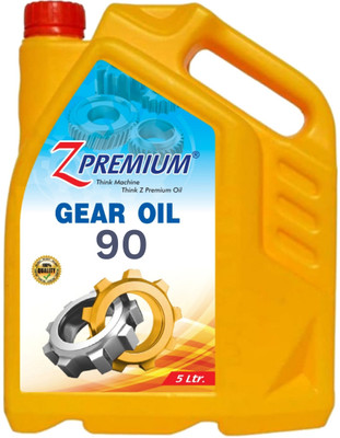 Z Premium Gear Oil 90 - High Viscosity, Outstanding Oxidation Resistance Wear Protection for Gears, Bearings & Manual Transmissions 1 Litre High Performance Engine Oil(5 L, Pack of 1)