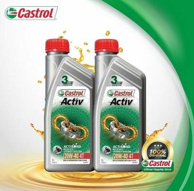 Castrol ACTIV 20W-40 4T CASTROL ACTIV 20W-40 4T Heavy Duty Engine Oil