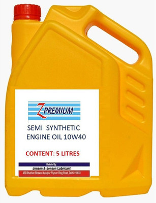 Z Premium Z-SEMI SYNTHETIC_ENG_10W40_5L Synthetic Blend Engine Oil(5 L, Pack of 1)