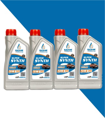 ESSON SUPERSYNTH 5W30 600 ML P4 SUPERSYNTH 5W30 FULLY SYNTHETIC OIL 600ML P4 Full-Synthetic Engine Oil(2400 ml)