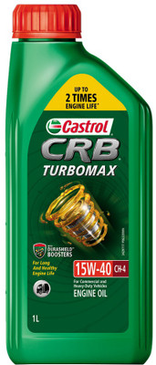 Castrol CRB TURBOMAX 15W-40 CH-4 Multi-Grade Engine Oil(1 L, Pack of 1)