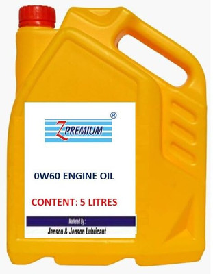 Z Premium zp0w60 ZPremium Engine Oil 0w60 for Racing and Sports Car - 5 Litre Conventional Engine Oil(5 L)