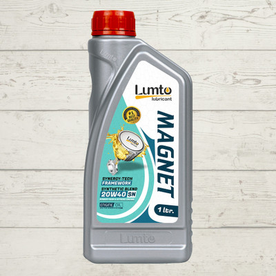 LUMTO MAGNET 20W-40 API 1L 1P For Bike Conventional Engine Oil(1000 ml)