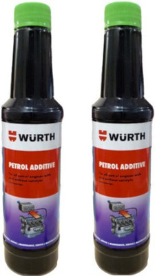Wurth W-Wuerth Petrol ADDITIVE Function Enhancer ( Transparent) Pack of 2 pis _(2*250ml)_500 ml High Performance Engine Oil(500 ml)