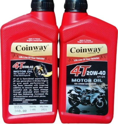 COINWAY INTERNATIONAL ci654214 GJRESAR412 Conventional Engine Oil(1 L, Pack of 1)