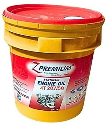 Z Premium Z-Blend 4T 20W50 10L High Performance Engine Oil(10 L, Pack of 1)