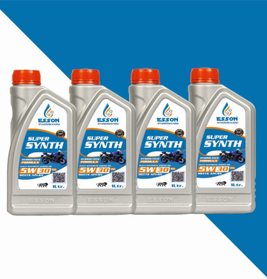 ESSON SUPERSYNTH 5W30 1 LTR P4 SUPERSYNTH 5W30 FULLY SYNTHETIC OIL 1 LTR P4 Full-Synthetic Engine Oil(4000 ml)