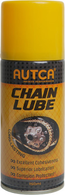 AUTCA Chain Lube Spray for Bikes & Motorcycles | Protects Chain, Anti-Rust | High-Performance Lubricant Chain Oil(150 ml, Pack of 1)