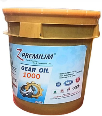 Z Premium Gear Oil 1000 - High Viscosity, Outstanding Oxidation Resistance Wear Protection for Gears, Bearings & Manual Transmissions 10 Ltr. High Performance Engine Oil(10 L, Pack of 1)