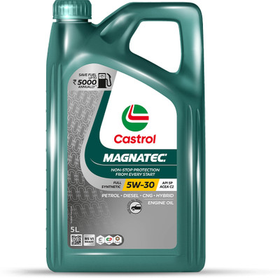 Castrol Magnatec STOP-START 5W-30 API SN Full Synthetic Full-Synthetic Engine Oil(5 L, Pack of 1)