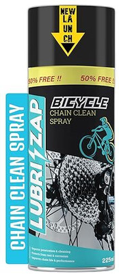 Shadow Securitronics LUBRIZAP Chain Cleaner Spray for All Bikes, Cycle Lubricant Chain Clean Spray Chain Oil(225 ml, Pack of 1)