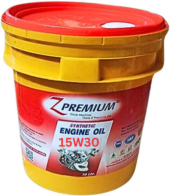 Z Premium Z-Engine Oil 15w30 10L High Performance Engine Oil(10 L, Pack of 1)