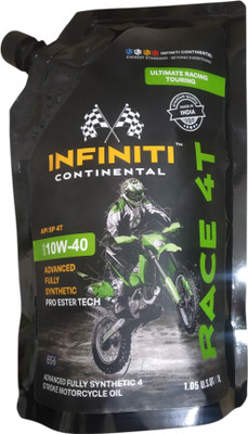 Infiniti Continental RACE 4T 10W40 ADVANCE FULLY SYNTH ENGINE OIL 1L RACE 4T 10W40 ADVANCE FULLY SYNTH ENGINE OIL 1L Full-Synthetic Engine Oil(1000 ml, Pack of 1)