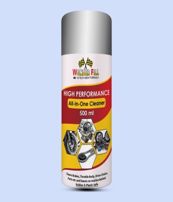 Wonderfill AAA+ BRAKE CHAIN CARBURETTOR THROTTLE PARTS ALL IN ONE CLEANER SPRAY(500 ml)