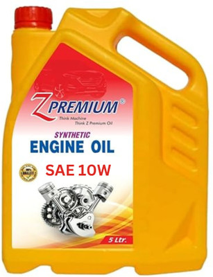 Z Premium ZPremium SAE 10W ENGINE OIL_PACK OF 1 SAE 10W Engine Oil Full-Synthetic Engine Oil(5 L, Pack of 1)