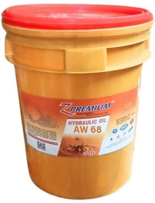 Z Premium ZPremium Hydraulic Oil AW 68 High-Performance Hydraulic Oil Superior Anti-Wear Lubricant for Industrial Machinery and Compressors 10 Ltr High Performance Engine Oil(10 L, Pack of 1)