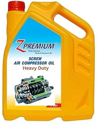 Z Premium Z-Heavy Duty Air Screw Compressor Oil 5L High Performance Engine Oil(5 L)