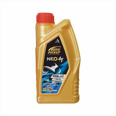 AUTO PICKUP High Performance 4 Stroke Neo 4T 20W40 API-SM Mineral Engine Oil(800 ml, Pack of 1)