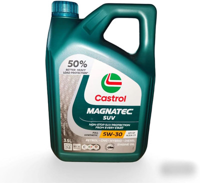 Castrol MAGNATEC New SUV 5W30 API SP ACEA C3 CASTROL MAGNATEC New 5W30 Full-Synthetic Engine Oil(3.5 L, Pack of 1)