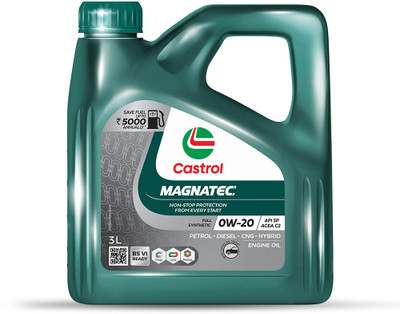 Castrol Magnatec Stop-Start 0W-20 Full-Synthetic Engine Oil(3 L)