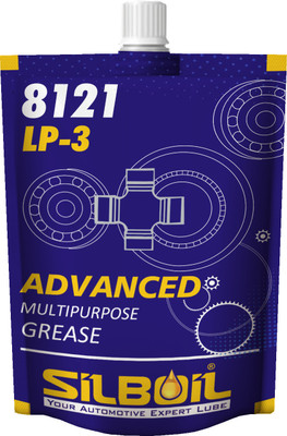 SILBOIL ADVANCED MULTIPURPOSE LP-3 | NLGI-3 Certified Superior Performance | Heavy-Duty Grease(200 g, Pack of 1)