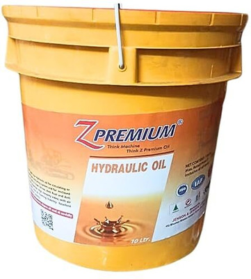 Z Premium ZPremium Hydraulic Oil High-Performance Hydraulic Oil Superior Lubricant for Industrial Machinery and Compressors 10 Ltr High Performance Engine Oil(10 L, Pack of 1)