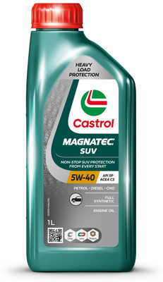 Castrol MAGNATEC SUV 5W-40 Full Synthetic Engine Oil for Petrol, CNG and Diesel SUVs Full-Synthetic Engine Oil(1 L)