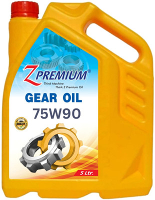 Z Premium Gear Oil 75W90 - High Viscosity, Outstanding Oxidation Resistance Wear Protection for Gears, Bearings & Manual Transmissions 5 Ltr. High Performance Engine Oil(5 L, Pack of 1)