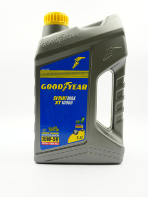 Goodyear 2.5 Ltrs 15W50 Sprintmax XT10000 4T Semi- Synthetic Engine Oil For Bikes & Scooter/Scooty Technosynthese (Semi Synthetic)(2.5 kg, Pack of 1)